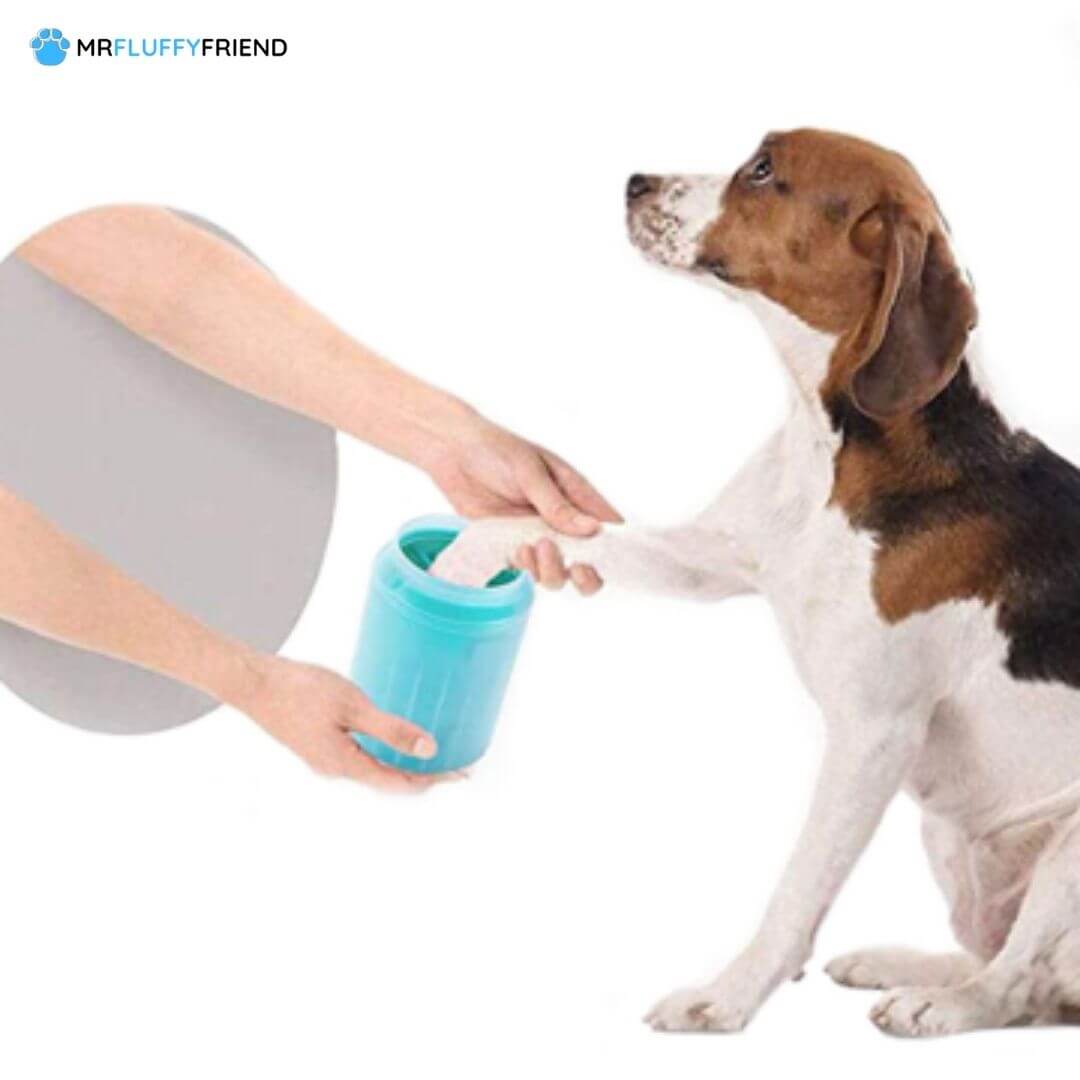 HOOPET Dog Paw Cleaner Cup Soft Silicone Combs Portable Pet Foot Washer Cup Paw  Clean Brush