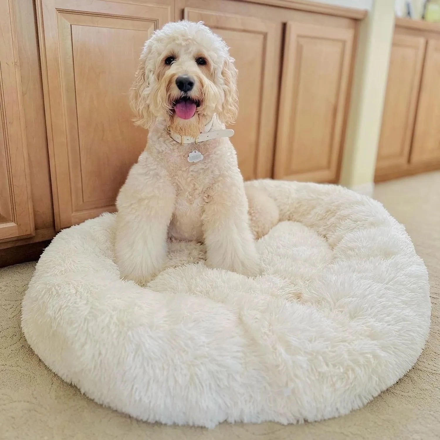 MrFluffyFriend™ World's #1 Anxiety Relieving Pet Bed