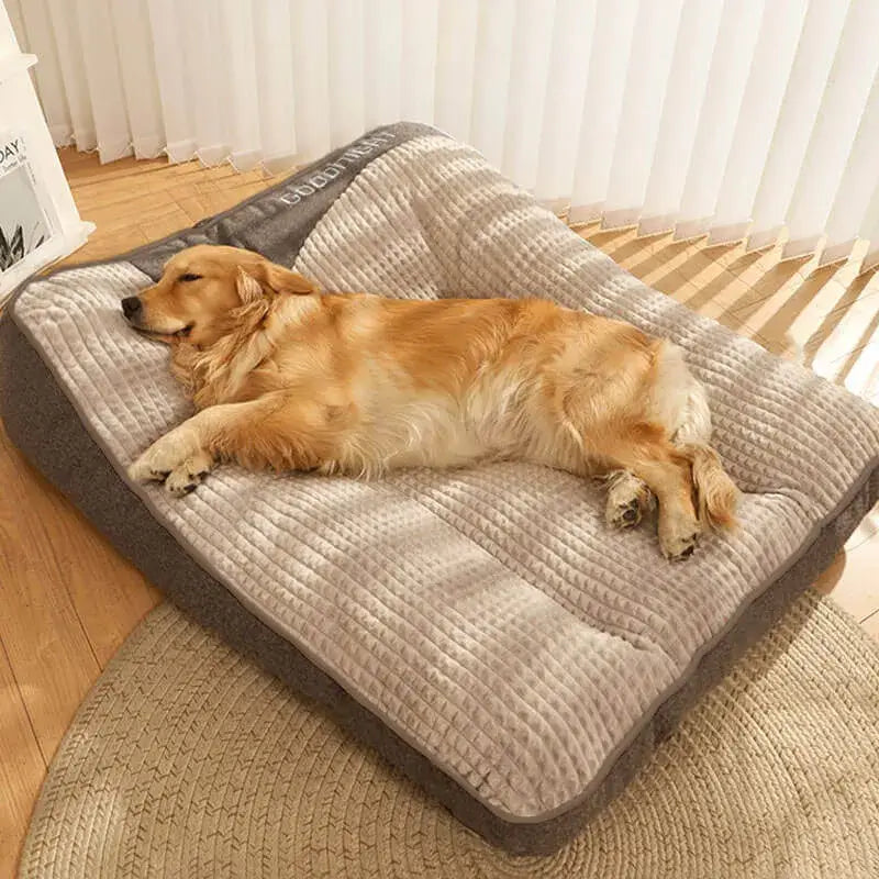 Large Dog Pillow Bed – Washable Dog Cushion, 3 Sizes (32–47 in) – MrFluffyFriend