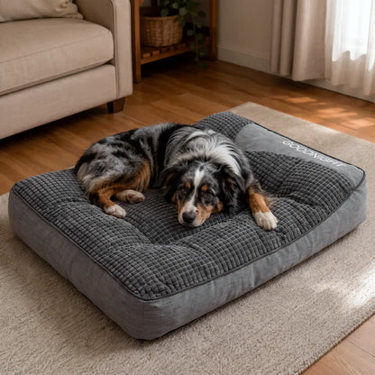 Large Dog Pillow Bed – Washable Dog Cushion, 3 Sizes (32–47 in) – MrFluffyFriend