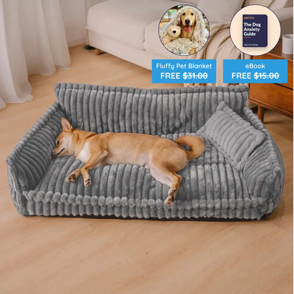 MrFluffyFriend™ - Orthopedic Washable Dog Sofa (BUNDLE)