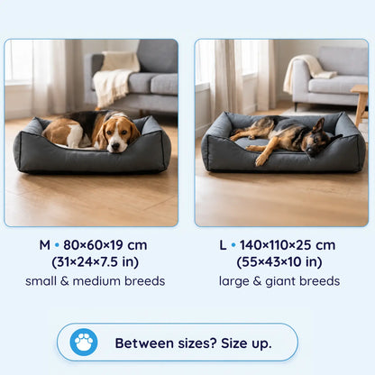 MrFluffyFriend™ - Water Resistant Oxford Dog Bed (SF)