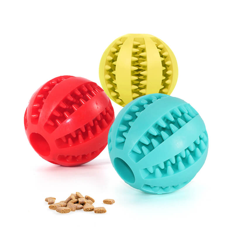 Dog teeth cleaning ball sale